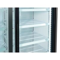 Réfrigérateur commercial de présentation alimentaire à porte unique, vitrine réfrigérée pour boissons, réfrigérateur pour Coca-Cola