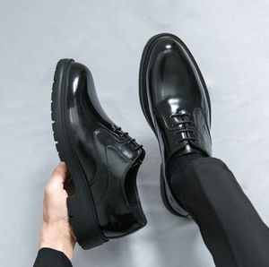Scarpe in Pelle per Uomo, Orientate al Business, Casual, Scarpe da <span class=keywords><strong>Sposo</strong></span> per Matrimoni Britannici - Product Image 2