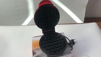 Mini gaufrier électrique pour petit déjeuner à la maison Batterie de cuisine Mini gaufrier