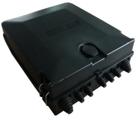 Caja Terminal de Cable de Fibra Óptica Preterminada 72Core CTO FTTH FTTX, Caja de Distribución de Fibra PC ABS PTO