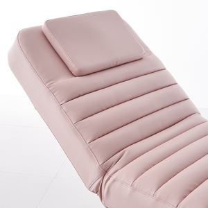 Lit de Salon de Beauté Multifonctionnel 2-en-1 en ABS Certifié CE, Moderne, Électrique, avec Cadre Robuste, Commande au Pied, Lumière LED, Base Rose, pour Massage, Norme UE - Product Image 3