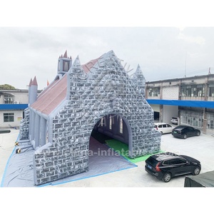 Grado comercial <span class=keywords><strong>2021</strong></span> IAAPA Casa embrujada inflable comercial de Halloween, sala de escape inflable - Product Image 3