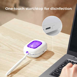 Stérilisateur UV portable pour brosses à dents, rechargeable 450 mAh, boîte de désinfection pour brosses à dents avec chargement USB pour la maison et les voyages - Product Image 4