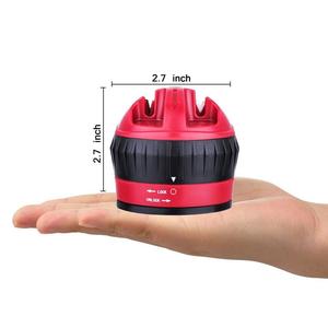 Aiguiseur de couteaux manuel avec base à ventouse, acier au tungstène multi-grains pour usage en cuisine, conception compacte, facile à utiliser - Product Image 2