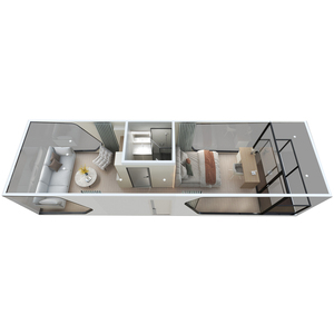 Custom 20Ft 30Ft 40Ft Portable Prefab Cabin <span class=keywords><strong>Hotel</strong></span> Home Sleep Pod Outdoor Mobile Tiny Office Capsule <span class=keywords><strong>Hotel</strong></span> Hecho en China - Product Image 4