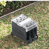 Bloc de bornes automobile IN13BK noir 20A 600V, connexion à vis, contacts en laiton, connecteur de câble en matériau PC
