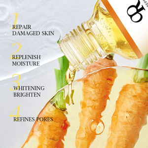 Aceite Corporal de Zanahoria Caliente al por Mayor para Aclarar la Piel, Reafirmar y Unificar el Tono de la Piel, Aceites Corporales, Aceite de Masaje - Product Image 3