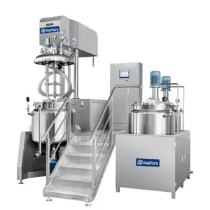 Factory Price Automatic Electric Liquid Soap and Shampoo Mixing Machine SUS316 with Heating and Blending Used Paddle Disperser