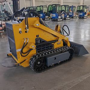 ミニスキッドステア付きクボタエンジンミニローダー追跡マルチャー - Product Image 6