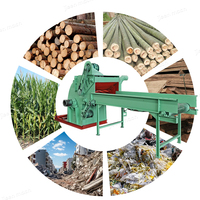 Broyeur forestier mobile horizontal 10 tonnes/heure, broyeur de bois, déchiqueteur de branches, moteur diesel certifié EPA