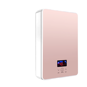 Pemanas Air Listrik Tanpa Tangki Berkualitas Tinggi 3.5KW-6KW 110-120V Pemanas Mandi Instan yang Dipasang di Dinding Colokan US/EU untuk Rumah dan Garasi - Product Image 2