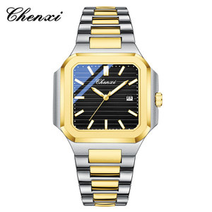 Reloj de Pulsera CHENXI 8266 de Cuarzo Luminoso e Impermeable para Parejas, Estilo Ejecutivo y de Moda para Hombre y Mujer - Product Image 1