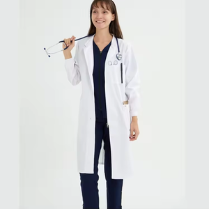 Nueva llegada batas de laboratorio de alta calidad para médicos uniformes de hospital uniforme médico Mujer - Product Image 1