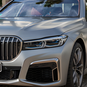 BMW 7 serisi için BMW 730Li 740Li 2016 2019-100 LED ön lambalar meclisi yükseltme G12 tarzı projektör Lens W yeni aksesuarlar - Product Image 2