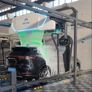 Équipement de lavage de voiture sans contact à capteur infrarouge intelligent avec sortie en acier inoxydable 1500W, économie d'énergie et recyclage de l'eau M-WS310 Po - Product Image 1