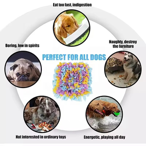 Tapis à renifler pour chien moderne en gros, jouet de jeu doux, lit pour animaux de compagnie, jouet d'entraînement à l'odeur populaire de luxe, tapis d'alimentation lente - Product Image 3