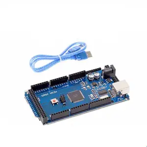  卸売Arduinos MEGA 2560 R3 RE V3 CH340G ATmega2560-16AUマイクロコントローラー開発ボードMEGA2560 R3モジュールUSBケーブル付き