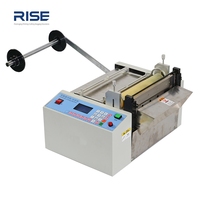 Machine de découpe de film plastique en rouleaux RS-300g Stock Plc, découpe de velcro, découpe de rouleaux en feuilles, traceur