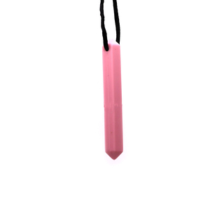 Collier pendentif en silicone de qualité alimentaire pour bébé, vente chaude, pendentifs créatifs multicolores géométriques en forme de crayon et de pierre précieuse - Product Image 2