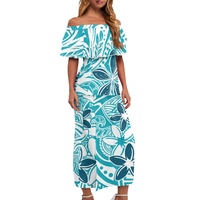 Robes Puletasi Samoan pour femmes, grandes tailles, style tribal polynésien, confortables, personnalisées, pour l'été, la plage, sexy, pour les fêtes, robes fleuries pour filles, séchage rapide