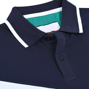 Camisas de hombre con logo bordado, camisa polo de manga corta lisa para hombre, talla grande con tela de primera calidad, camisas de hombre - Product Image 5