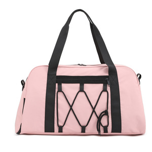 Sac de voyage unisexe pour courtes distances, séparation sec/humide, sac bandoulière imperméable en Oxford, sac de week-end pour femme - Product Image 5