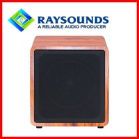 Subwoofer Amplificado de 300 Watts RMS para Cine en Casa, de Madera, Marca Guangzhou, Clase AB, 12 Pulgadas