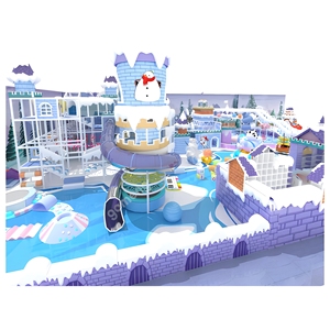 Jeu d'équipement intérieur pour enfants sur le thème du monde de la glace et de la neige en vente - Product Image 5