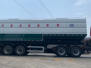 Camion de transport d'aliments pour animaux en vrac, 35 mètres cubes, 20-30 tonnes, adapté au transport de céréales en vrac pour le bétail - Product Image 4