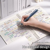 Carnet à feuilles mobiles B5 à épaississement minimal, non irritant, avec spirale détachable, carnet de grande valeur pour étudiants