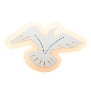 Applique da Parete LED 24W, 3000K, Illuminazione Calda Ideale per Ambienti Moderni e Decorazione d'Interni. - Product Image 1