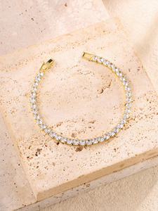 Ensemble de bracelets de plage étanches en acier inoxydable plaqué or 18 carats avec certificat CE ROHS, bijoux d'été en forme de cœur pour femmes, <span class=keywords><strong>cadeau</strong></span> fête <span class=keywords><strong>des</strong></span> Mères - Product Image 4