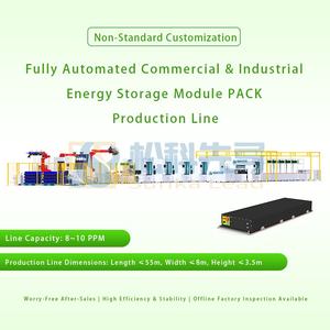 <b>Robot</b> Semi-Automatic Loading Prismatic Lithium Battery Modules PACK Line for Industrial <b>Commercial</b> Energy Storage 8-10PPM - Product Image 3