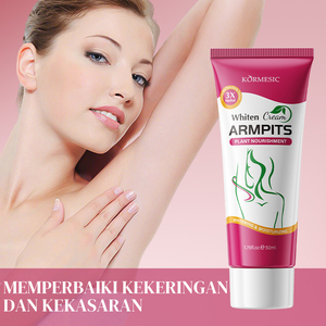 Crema Blanqueadora para Axilas KORMESIC de Marca Privada Personalizada OEM, Certificada por Bpom, 50 ml, Crema Hidratante con Nutrición Herbal 3X - Product Image 1