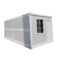 Conception de maisons préfabriquées de 20 pieds et 40 pieds Construction rapide Petite maison préfabriquée Maison modulaire en conteneur pliante Maison pliable Bureau d'habitation