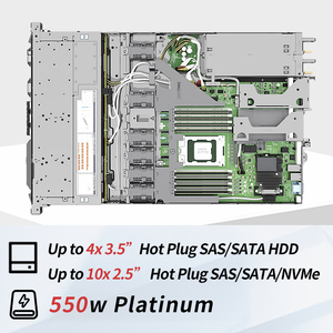 Новый оригинальный Poweredge R6515 R6525 R6615 R6625 AMD EPYC 1U стеллаж серийное устройство интернет-сервер - Product Image 3