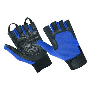 Wholesale Custom Logo Lightweight Polyurethane Breathable Sheep Grain Leather Weightlifting Gloves Fitness Gym Workout Wrist - Product Image 1