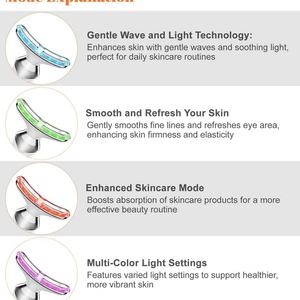 Appareil de beauté pour le cou à micro-courant, anti-âge, anti-rides, masseur facial, appareil de beauté pour le visage et le cou pour femmes et hommes - Product Image 5