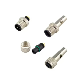 Connecteur étanche Ip68 mâle 12 broches blindé M12 joints de câble électrique - Product Image 3