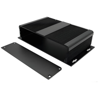 Boîtier étanche extérieur personnalisé en acier inoxydable avec trous de montage pour carte PCB, boîtier en aluminium pour instruments