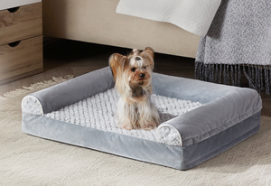 Camas Ortopédicas para Perros, Impermeables, de Espuma Viscoelástica, Cama Grande para Perros con Laterales, Base Antideslizante con Funda Lavable Extraíble - Product Image 6