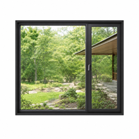 Ventana Interior de Aluminio Tianyue L90, Marco de 1.8 mm, Malla 304, Herrajes de Marca, Triple Vidrio, Aislamiento Térmico y Acústico para Viviendas
