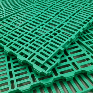Équipement d'élevage agricole : Panneau de sol en plastique <span class=keywords><strong>à</strong></span> lattes pour moutons, chèvres, porcs, planche de drainage des excréments, <span class=keywords><strong>filet</strong></span> de drainage pour enclos animalier - Product Image 1