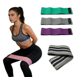 Fasce Elastiche di Resistenza per Fianchi Antiscivolo Regolabili all'Ingrosso per Allenamento di Forza - Product Image 4