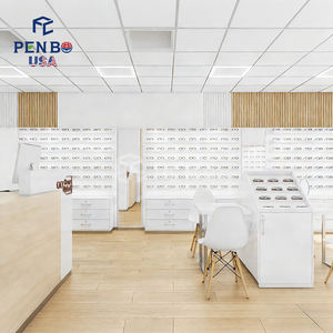 Présentoir à lunettes PENBO personnalisé et pratique pour magasin de détail, vitrine murale pour lunettes de soleil, design de magasin d'optique - Product Image 2