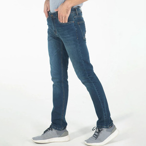 Pantalones Vaqueros para Hombre, Cómodos y Resistentes, Hechos de Algodón, Color Clásico, Casuales, a la Moda, para Uso Diario, en Oferta - Product Image 4