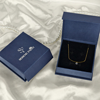 Échantillon gratuit de boîte-cadeau pliante de luxe personnalisée noire à fermeture magnétique boîte d'emballage en carton durable pour bijoux cosmétiques vêtements