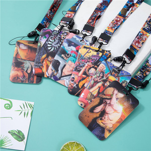Dây đeo thẻ nhân vật anime One Piece tùy chỉnh cá nhân hóa chống thất lạc cho học sinh - Product Image 4