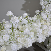 Grote bruiloft boog witte boog bloemstukken achtergronden bloemenbal voor bruiloft decoraties