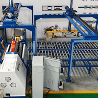 Machine à cintrer les tôles CNC à 4 rouleaux JUGAO, ligne de production de pliage de tôles métalliques de haute précision pour les usines de chaudières et d'échangeurs thermiques